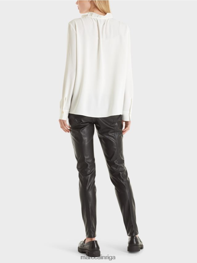 apģērbs gandrīz balts VRBHXD894 Marc Cain plūstoša blūze