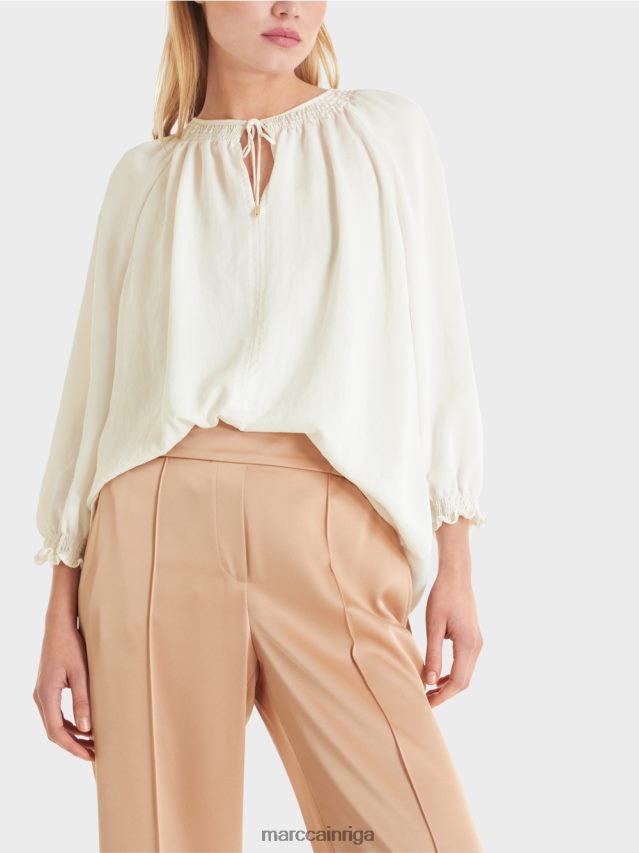 apģērbs gandrīz balts VRBHXD898 Marc Cain blūze \"pārdomājiet kopā\"
