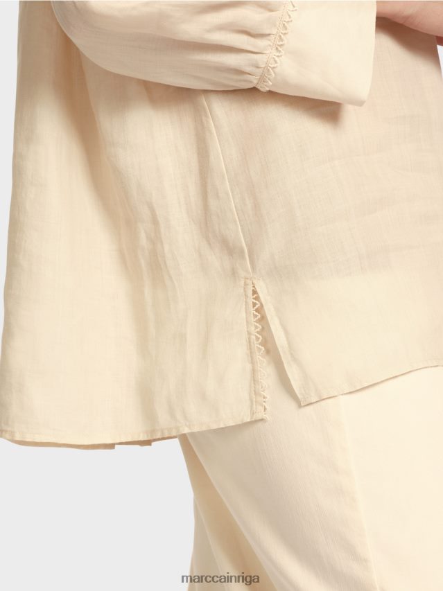 apģērbs krēms VRBHXD916 Marc Cain blūze rāmijā (ķīnas zāle)