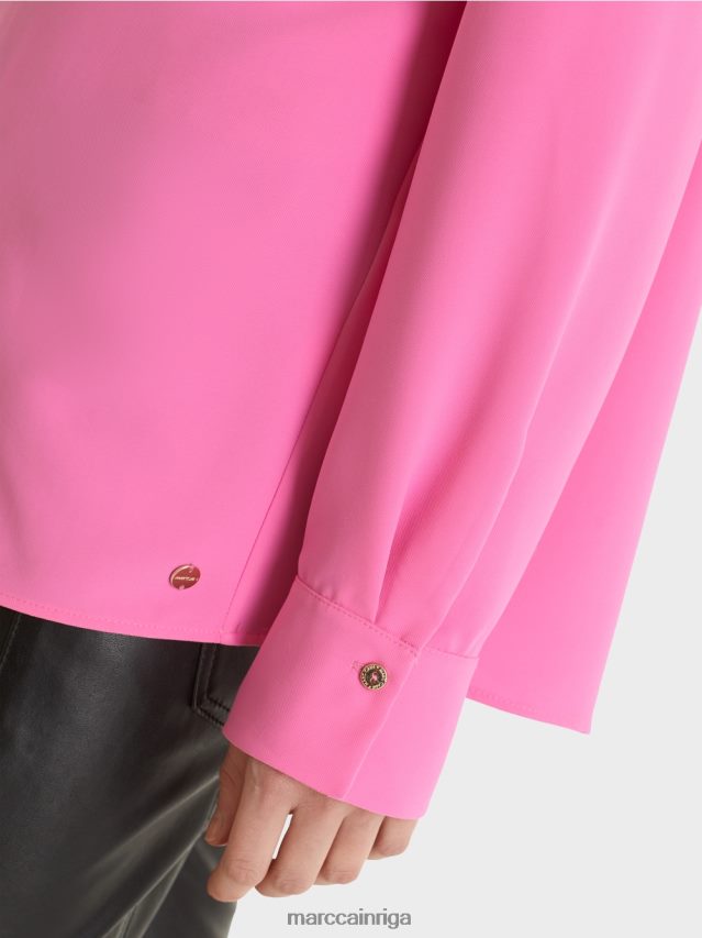 apģērbs lūpu spīdums VRBHXD897 Marc Cain plūstoša blūze