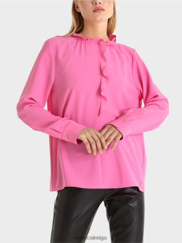 apģērbs lūpu spīdums VRBHXD897 Marc Cain plūstoša blūze