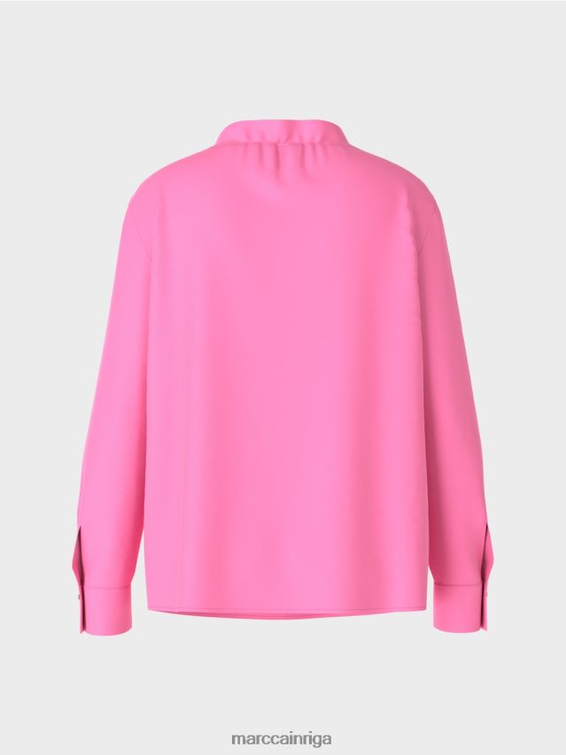 apģērbs lūpu spīdums VRBHXD897 Marc Cain plūstoša blūze