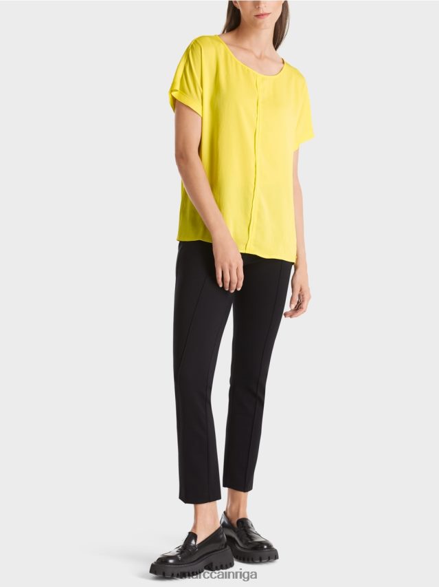 apģērbs mīksts citrons VRBHXD881 Marc Cain pūrista "pārdomāt kopā" ​​blūze