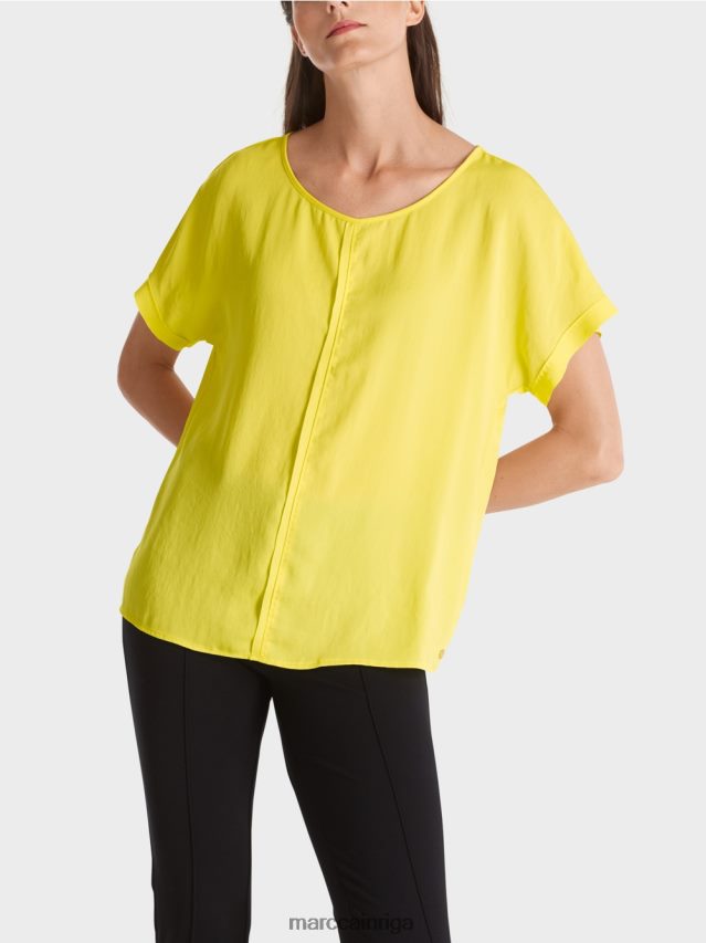apģērbs mīksts citrons VRBHXD881 Marc Cain pūrista \"pārdomāt kopā\" ​​blūze
