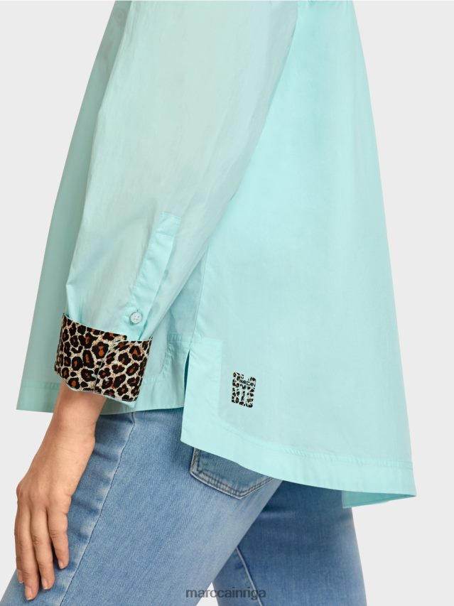 apģērbs mīksts jumta logs VRBHXD978 Marc Cain \"pārdomājiet kopā\" ​​sievišķīga blūze