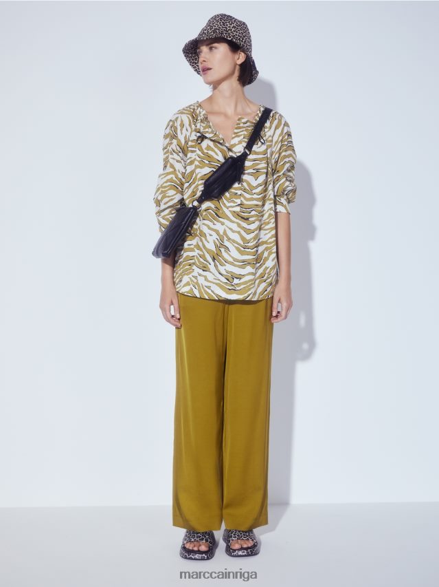 apģērbs pūderkrēms VRBHXD982 Marc Cain \"pārdomāt kopā\" ​​tunikas kleita