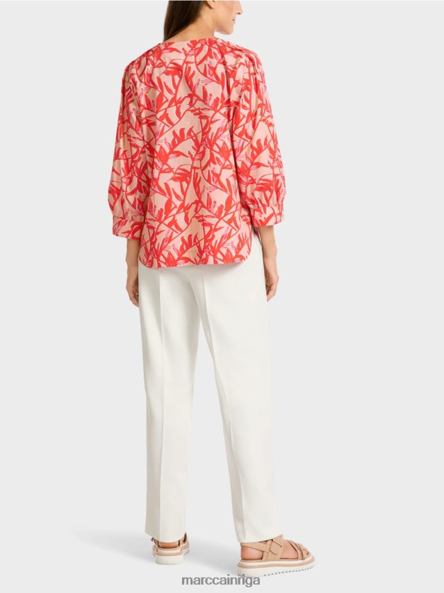 apģērbs spilgts iedegums VRBHXD968 Marc Cain vasarīga blūze