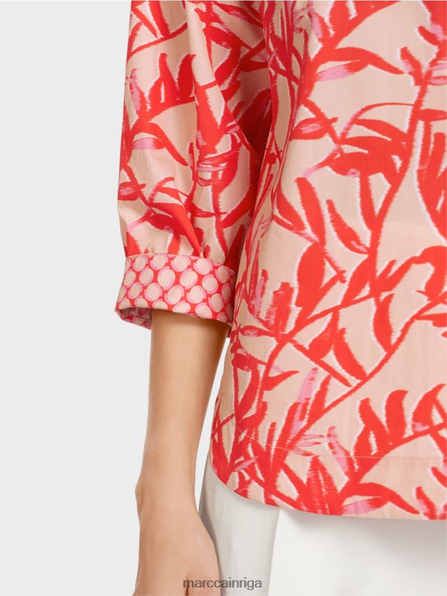 apģērbs spilgts iedegums VRBHXD968 Marc Cain vasarīga blūze
