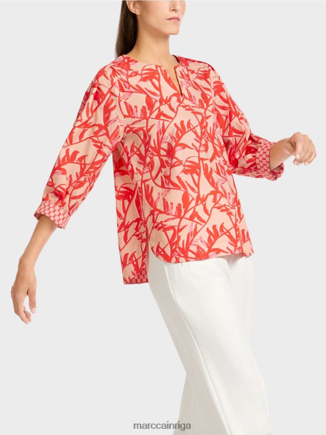 apģērbs spilgts iedegums VRBHXD968 Marc Cain vasarīga blūze