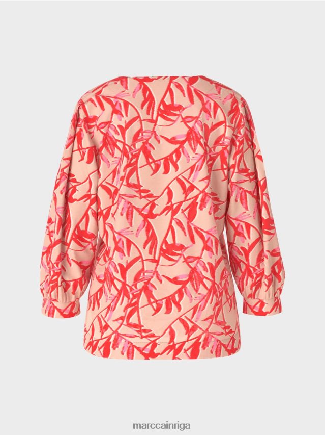 apģērbs spilgts iedegums VRBHXD968 Marc Cain vasarīga blūze