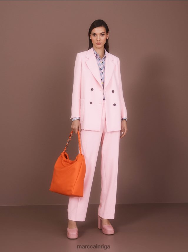 apģērbs tumši debeszils VRBHXD888 Marc Cain blūze ar grafisku dizainu