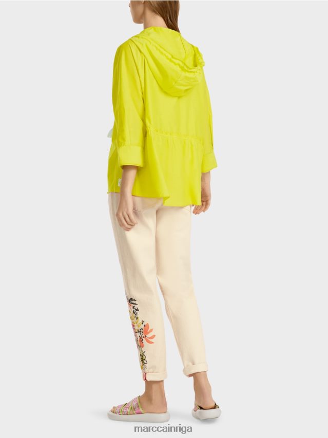 apģērbs viegla limeade VRBHXD938 Marc Cain neformāla blūze ar elegantu zīdu