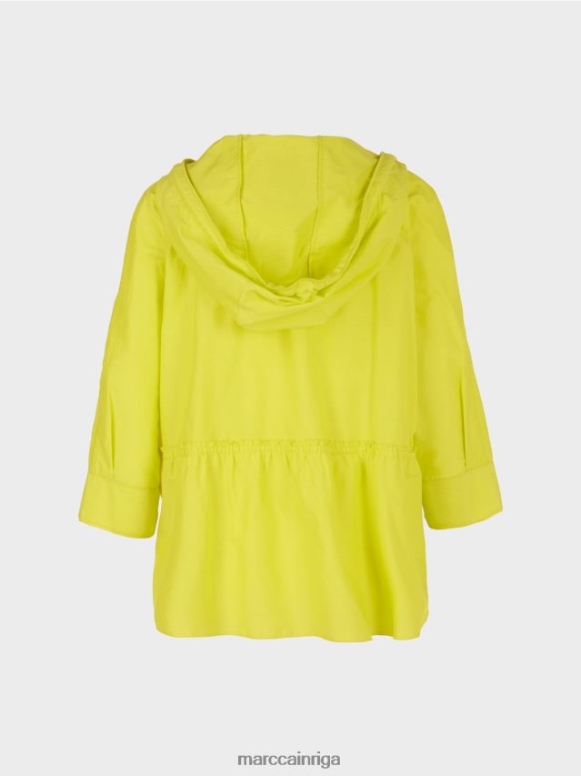 apģērbs viegla limeade VRBHXD938 Marc Cain neformāla blūze ar elegantu zīdu