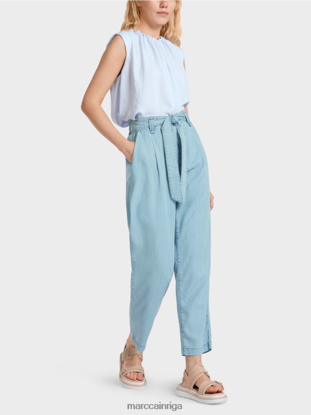 apģērbs Baby Blue VRBHXD799 Marc Cain welleri "pārdomājiet kopā" ​​džinsi