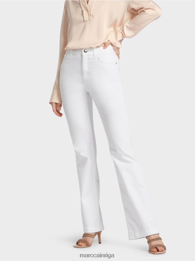 apģērbs balts VRBHXD796 Marc Cain faro \"rethink together\" džinsi