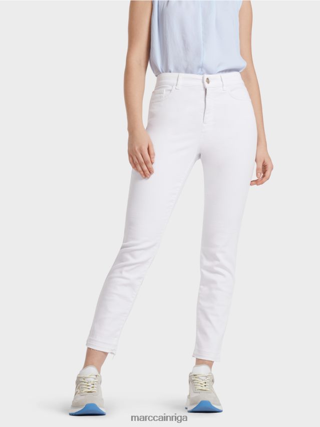 apģērbs balts VRBHXD798 Marc Cain silea \"pārdomāt kopā\" ​​džinsi
