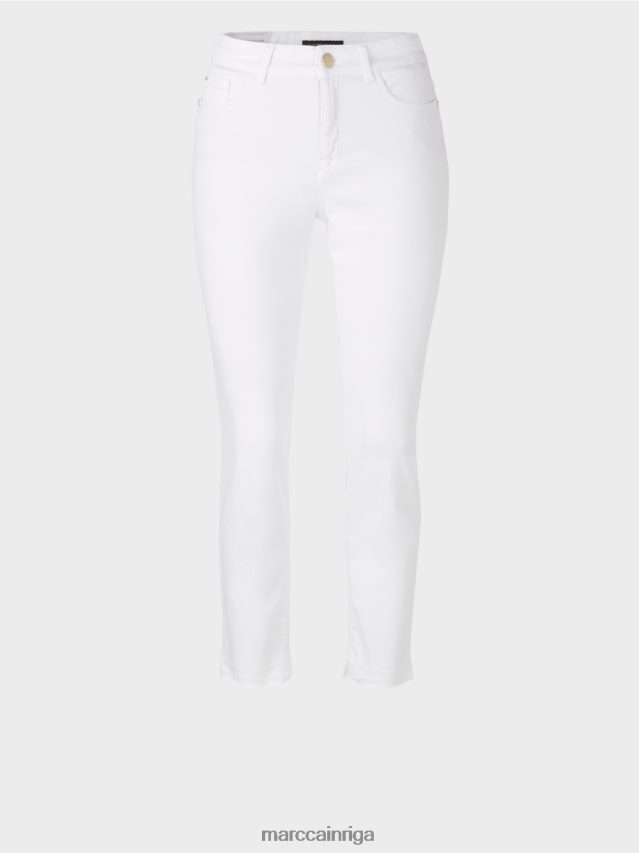 apģērbs balts VRBHXD798 Marc Cain silea \"pārdomāt kopā\" ​​džinsi