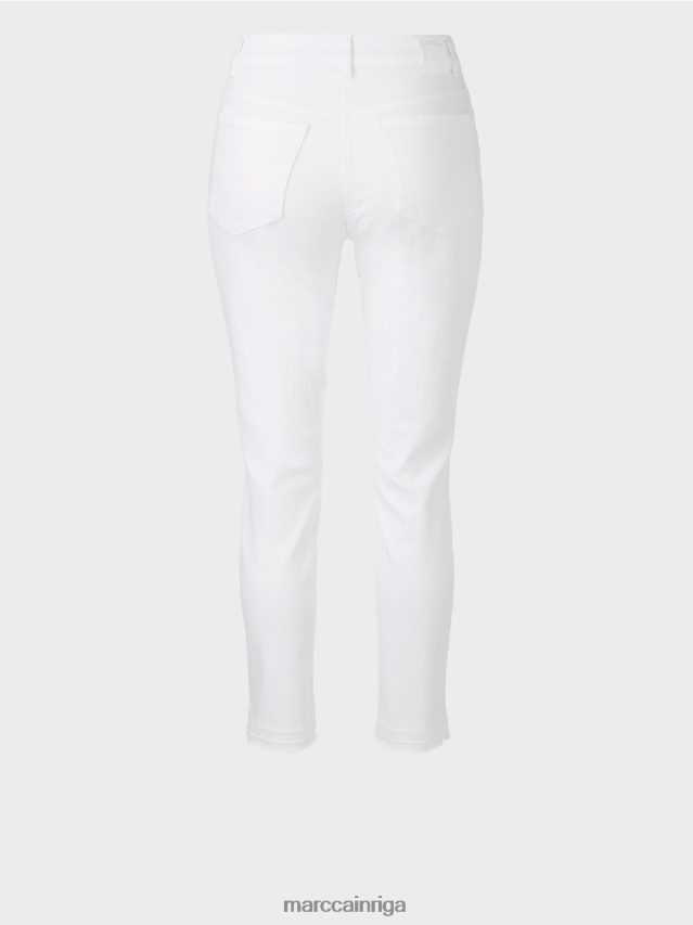 apģērbs balts VRBHXD798 Marc Cain silea \"pārdomāt kopā\" ​​džinsi