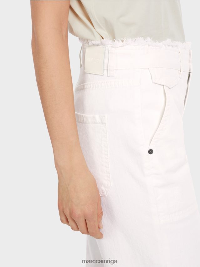 apģērbs gandrīz balts VRBHXD753 Marc Cain wuhai džinsi \"pārdomājiet kopā\".