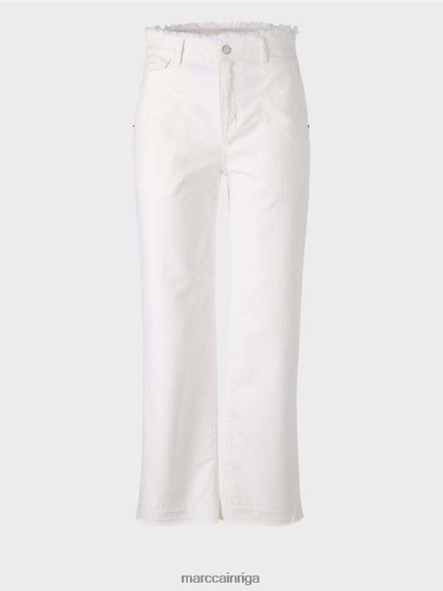 apģērbs gandrīz balts VRBHXD753 Marc Cain wuhai džinsi \"pārdomājiet kopā\".