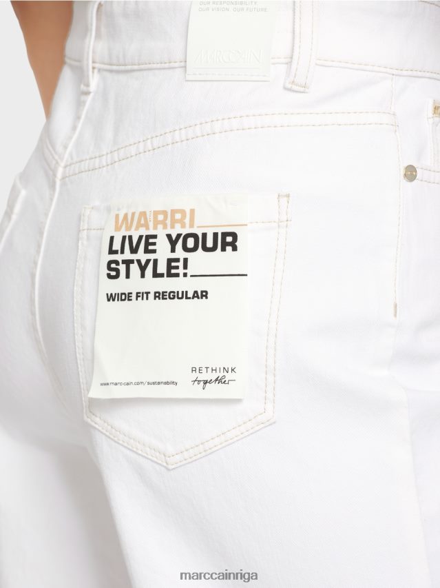 apģērbs gandrīz balts VRBHXD802 Marc Cain warri \"rethink together\" džinsi