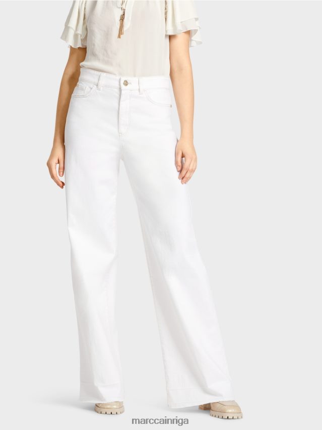 apģērbs gandrīz balts VRBHXD802 Marc Cain warri \"rethink together\" džinsi