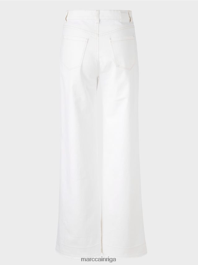 apģērbs gandrīz balts VRBHXD802 Marc Cain warri \"rethink together\" džinsi