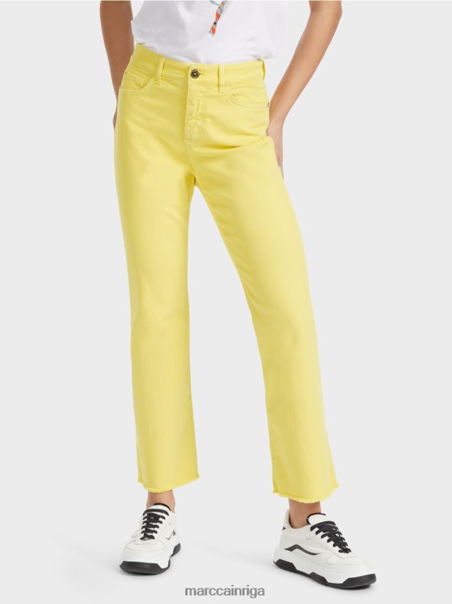 apģērbs mīksts citrons VRBHXD789 Marc Cain \"pārdomāt kopā\" ​​bikses forli