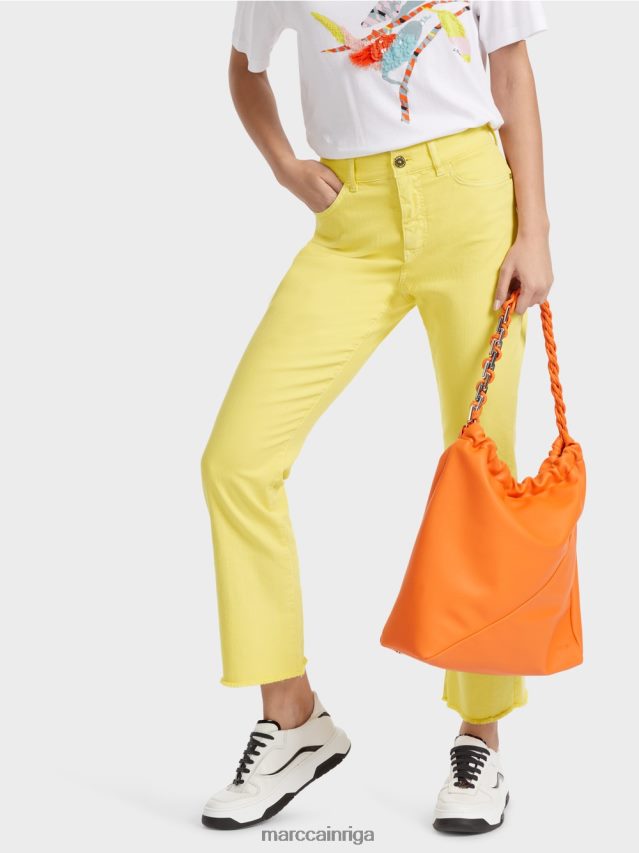 apģērbs mīksts citrons VRBHXD789 Marc Cain \"pārdomāt kopā\" ​​bikses forli