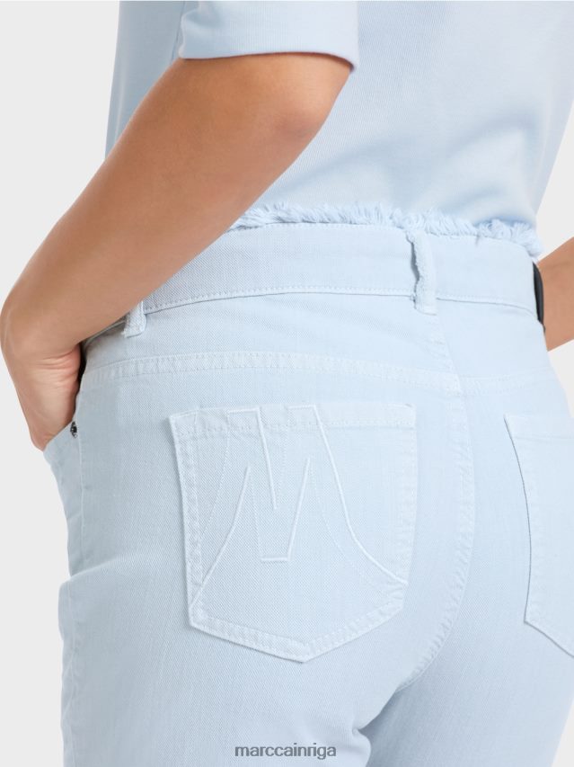 apģērbs mīksts pulveris zils VRBHXD757 Marc Cain \"pārdomāt kopā\" ​​džinsi silea