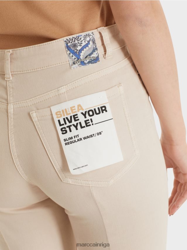 apģērbs mīksts zieds VRBHXD759 Marc Cain silea \"pārdomāt kopā\" ​​džinsi