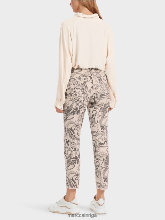 apģērbs mandeļu zieds VRBHXD749 Marc Cain silea \"pārdomāt kopā\" ​​džinsi