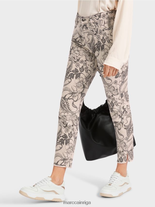 apģērbs mandeļu zieds VRBHXD749 Marc Cain silea \"pārdomāt kopā\" ​​džinsi