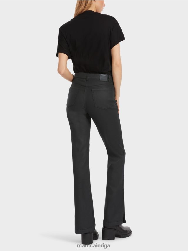 apģērbs melns VRBHXD751 Marc Cain faro \"pārdomāt kopā\" ​​bikses