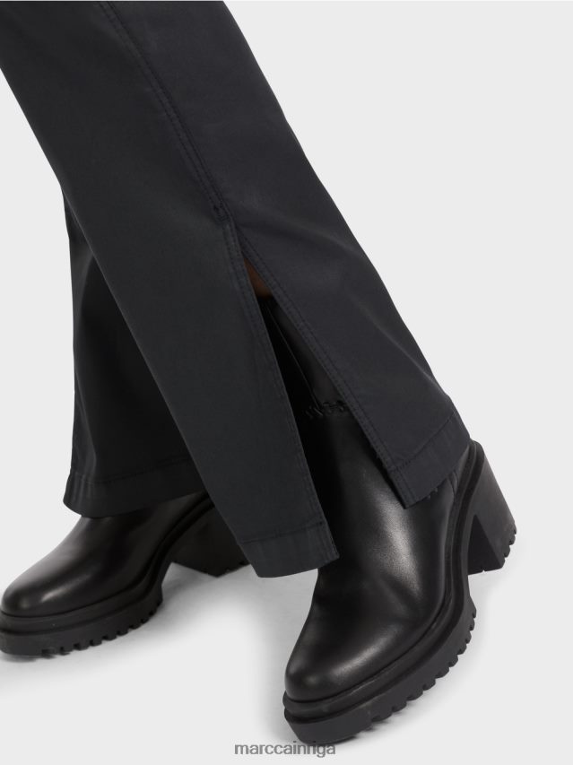 apģērbs melns VRBHXD751 Marc Cain faro \"pārdomāt kopā\" ​​bikses