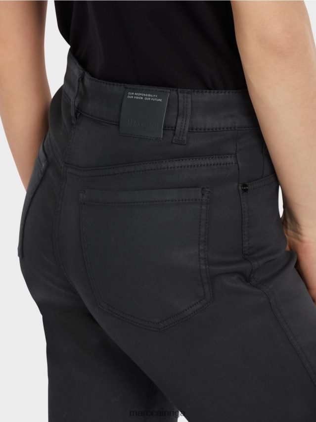 apģērbs melns VRBHXD751 Marc Cain faro \"pārdomāt kopā\" ​​bikses