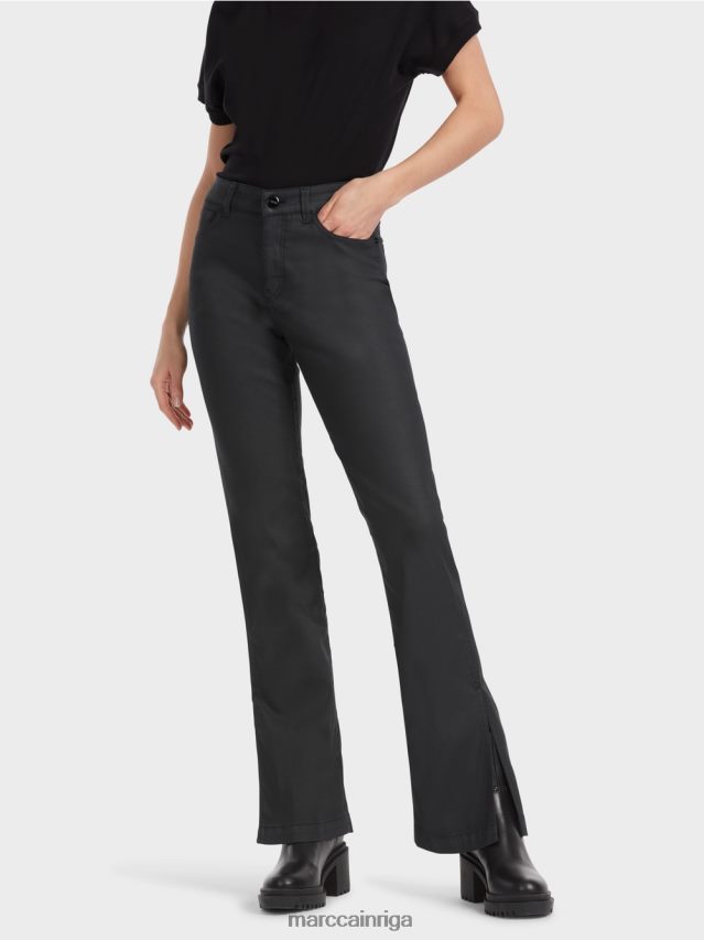 apģērbs melns VRBHXD751 Marc Cain faro \"pārdomāt kopā\" ​​bikses