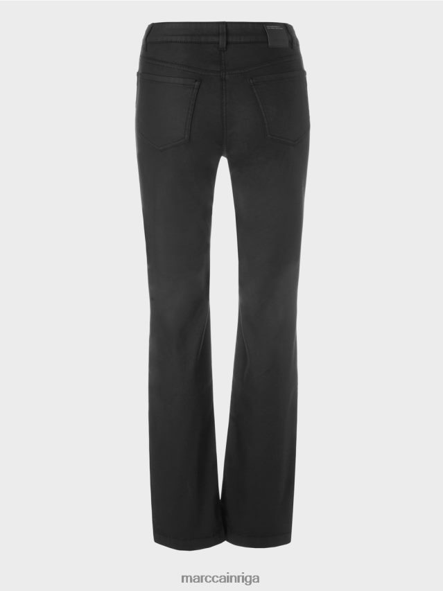 apģērbs melns VRBHXD751 Marc Cain faro \"pārdomāt kopā\" ​​bikses