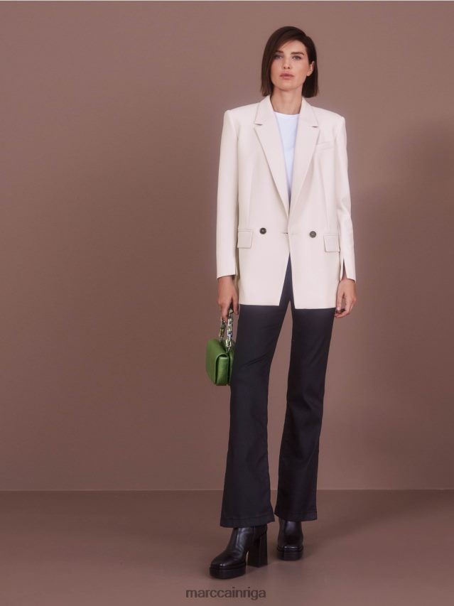 apģērbs melns VRBHXD751 Marc Cain faro \"pārdomāt kopā\" ​​bikses