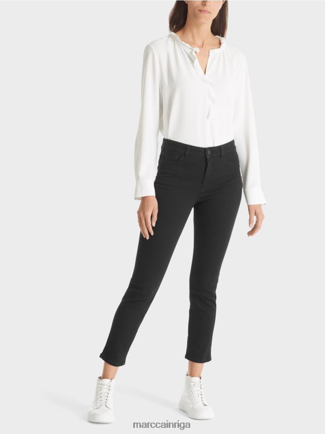 apģērbs melns VRBHXD763 Marc Cain silea "pārdomāt kopā" ​​džinsi