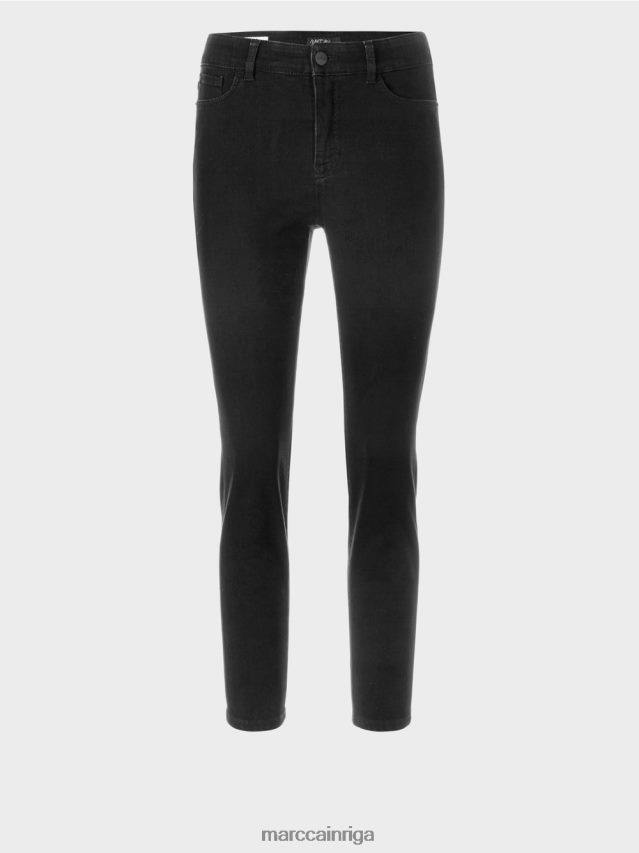 apģērbs melns VRBHXD763 Marc Cain silea \"pārdomāt kopā\" ​​džinsi