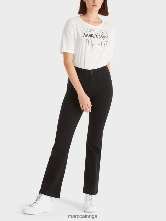 apģērbs melns VRBHXD769 Marc Cain faro "rethink together" džinsi