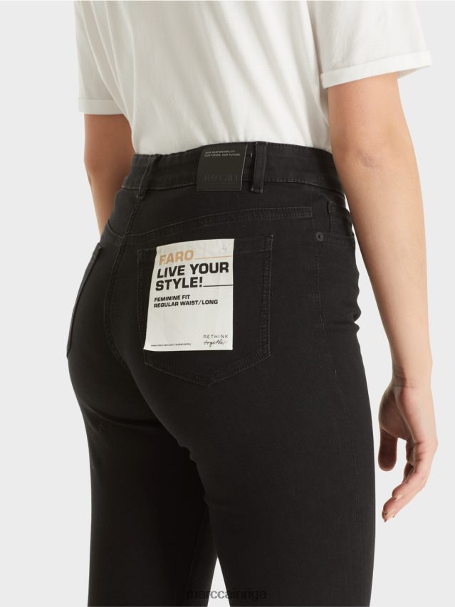 apģērbs melns VRBHXD769 Marc Cain faro \"rethink together\" džinsi
