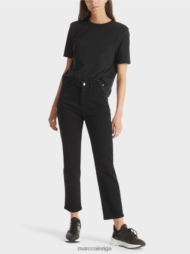 apģērbs melns VRBHXD770 Marc Cain riad "pārdomāt kopā" ​​džinsi