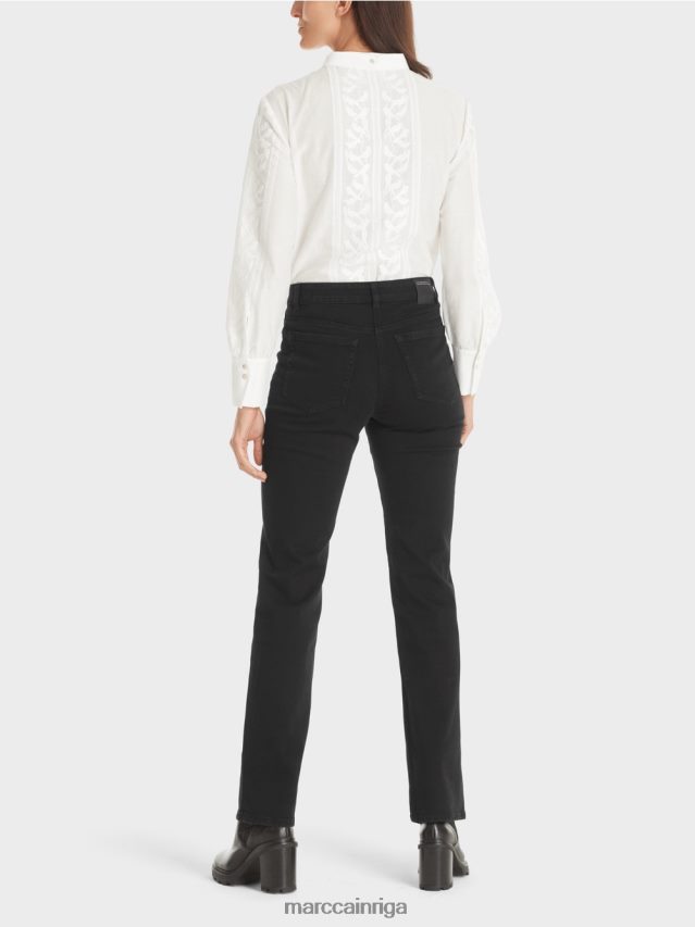 apģērbs melns VRBHXD772 Marc Cain fyli \"pārdomāt kopā\" ​​džinsi