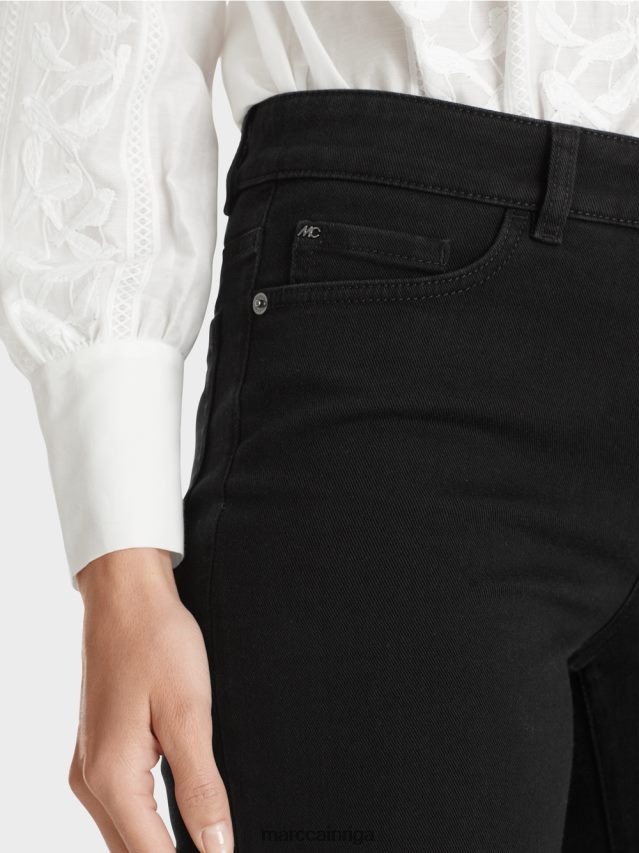 apģērbs melns VRBHXD772 Marc Cain fyli \"pārdomāt kopā\" ​​džinsi
