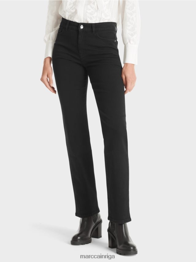 apģērbs melns VRBHXD772 Marc Cain fyli \"pārdomāt kopā\" ​​džinsi