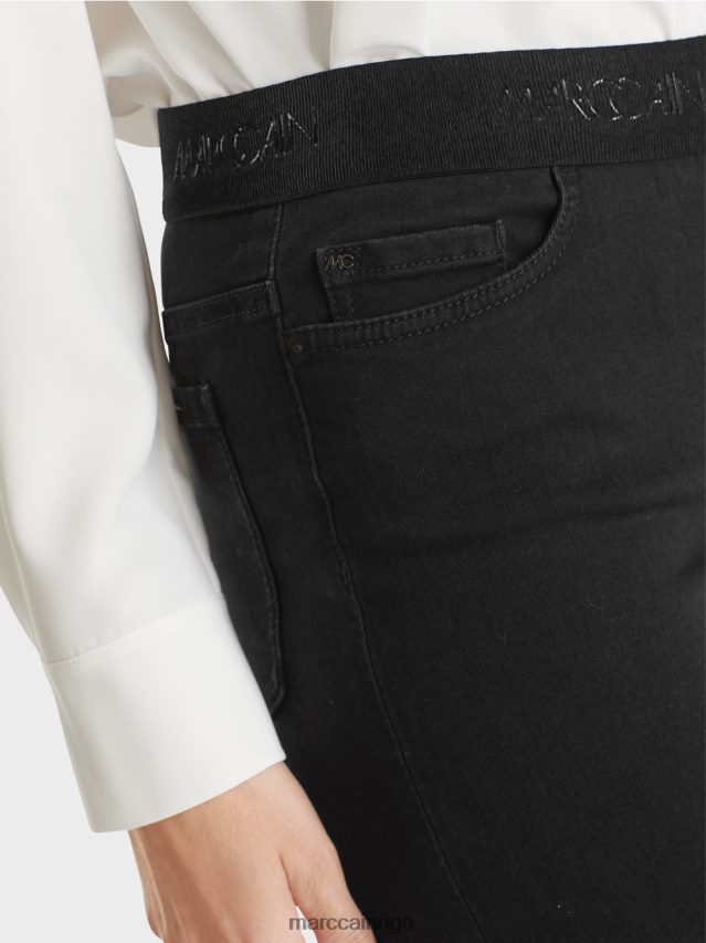 apģērbs melns VRBHXD774 Marc Cain siena \"rethink together\" džinsi