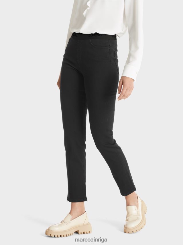 apģērbs melns VRBHXD774 Marc Cain siena \"rethink together\" džinsi