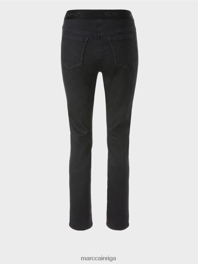 apģērbs melns VRBHXD774 Marc Cain siena \"rethink together\" džinsi